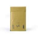 Brauner Luftpolsterumschlag B Mail Lite Gold 12x21cm