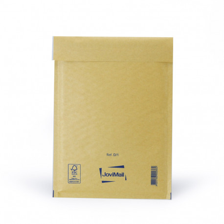 Enveloppe bulle marron D Mail Lite Gold 18x26cm